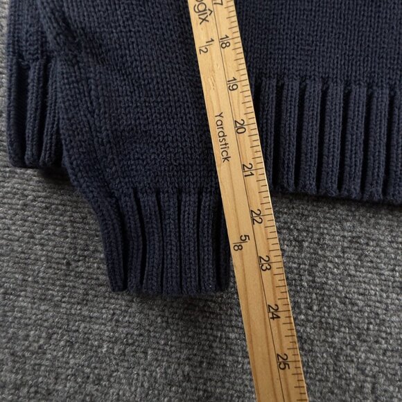 Polo Ralph Lauren Flag Sweater Navy Blue USA Stars Stripes Small Knit Pullover - Picture 9 of 16